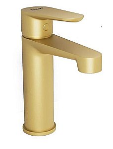 Смеситель для раковины D&K Bayern.Munchen DA1562107 золото матовое купить в интернет-магазине сантехники Sanbest