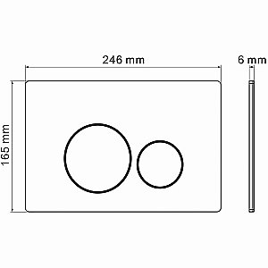 Кнопка для инсталляции Grossman Style 700.K31.05.30M.30M золото глянцевое купить в интернет-магазине сантехники Sanbest