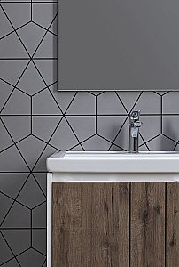 Зеркало Aquanet Lino 253906 70 белый матовый в ванную от интернет-магазине сантехники Sanbest