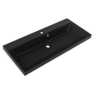 Тумба с раковиной Belbagno MARINO 80 дуб натуральный/черная раковина для ванной в интернет-магазине Sanbest