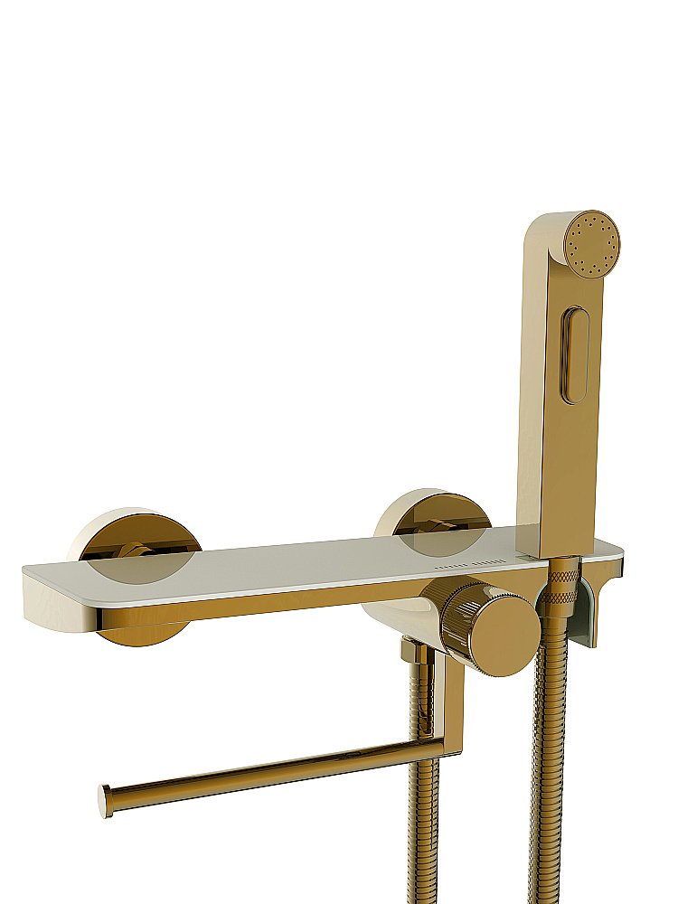 Гигиенический душ со смесителем WeltWasser HIGI SH2 BR бронза купить в интернет-магазине сантехники Sanbest