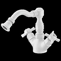 Смеситель для биде Elghansa Praktic 49A2660-White Stone белый камень купить в интернет-магазине сантехники Sanbest