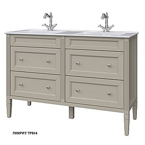 Тумба с раковиной с ящиками Caprigo Albion-concept 120 цвет на заказ для ванной в интернет-магазине Sanbest