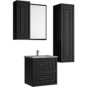 Шкаф Creavit Kayra KY1030.01.MAN антрацит матовый для ванной в интернет-магазине сантехники Sanbest