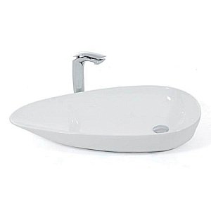 Раковина накладная CeramaLux N 66,5 7862-1 белая купить в интернет-магазине Sanbest