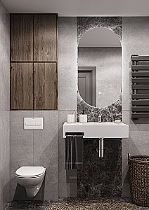 Раковина Акватон Квадро Про 100 1A733231QA01R белая купить в интернет-магазине Sanbest