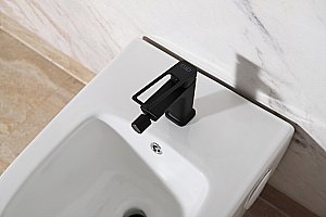 Смеситель для биде GID Niagara L057BMB черный матовый купить в интернет-магазине сантехники Sanbest