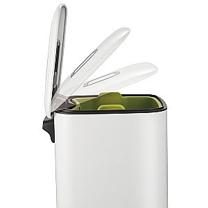 Ведро для мусора WeltWasser MILA MT 9L хром купить в интернет-магазине сантехники Sanbest