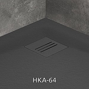 Душевой поддон Radaway Kyntos A antracite HKA8080-64 80x80 серый купить в интернет-магазине Sanbest
