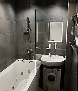 Раковина на стиральную машину Кувшинка Болеро 64 белая купить в интернет-магазине Sanbest