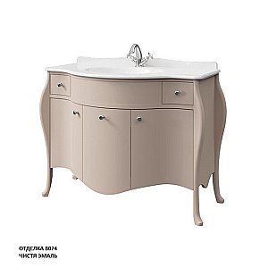 Тумба с раковиной Caprigo Venezia 110 со столешницей, цвет на выбор для ванной в интернет-магазине Sanbest