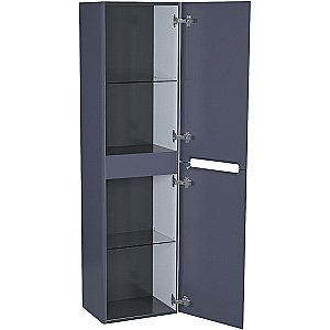 Пенал Iddis Edifice 40 EDI40D0i97 темно-серый для ванной в интернет-магазине сантехники Sanbest