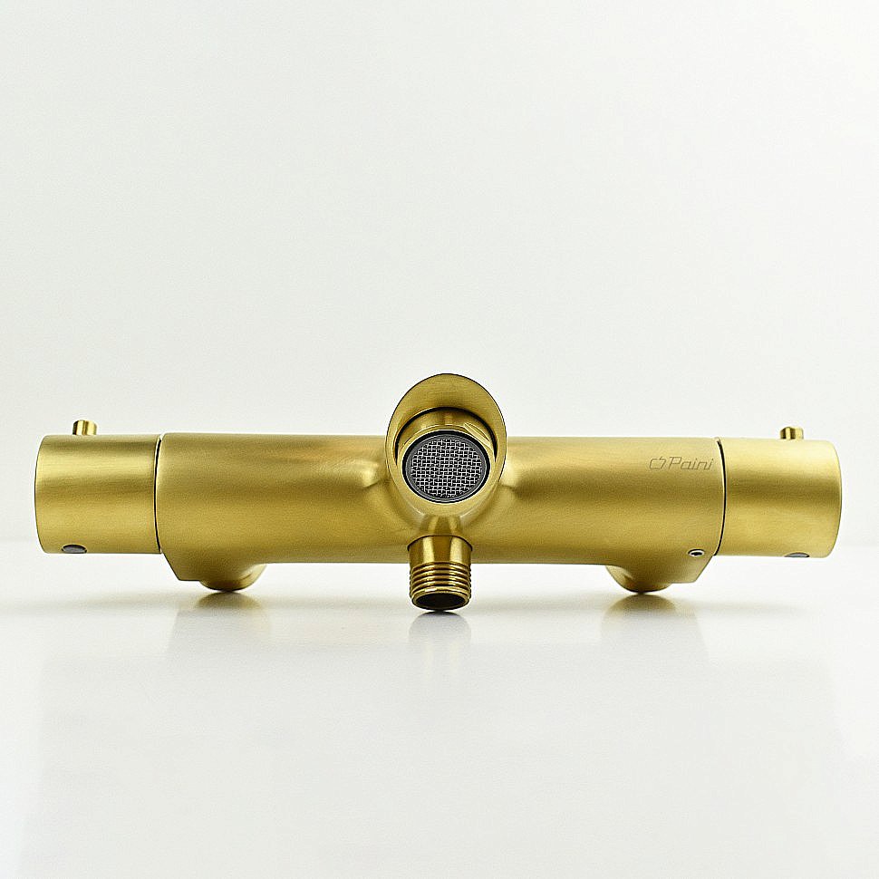 Смеситель для ванны PAINI Cox 78PJ111TH золото матовое купить в интернет-магазине сантехники Sanbest