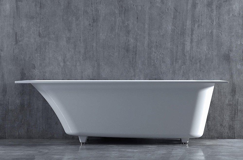 Ванна Salini Orlanda Solix S-Stone 160х70 102025MRH белая/внутри RAL матовая купить в интернет-магазине Sanbest