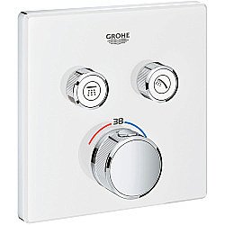 Смеситель для душа Grohe Grohtherm SmartControl 29156LS0 белая луна купить в интернет-магазине сантехники Sanbest