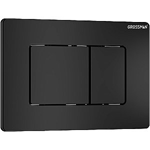 Кнопка для инсталляций Grossman Classic 700.K31.04.21M.21MRUS черная матовая купить в интернет-магазине сантехники Sanbest
