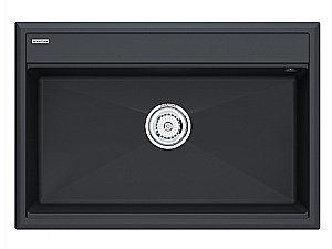 Кухонная мойка Paulmark STEPIA-750 PM117551-AN 750х510 антрацит купить в интернет-магазине сантехники Sanbest