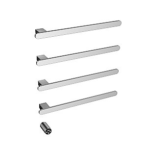 Полотенцесушитель электрический Vincea VTD-2H2CH хром, таймер купить в интернет-магазине сантехники Sanbest