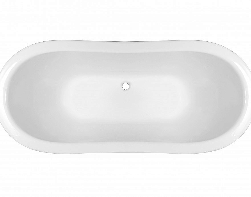 Ванна Эстет Бостон silk 180x74 на подиуме, белая матовая купить в интернет-магазине Sanbest