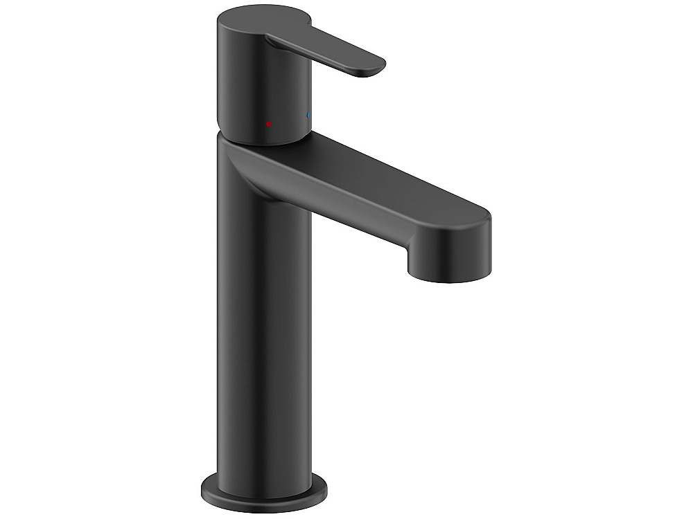 Смеситель для раковины Ravak Puri PU 014.21BLM X070505 черный матовый купить в интернет-магазине сантехники Sanbest