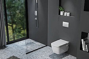 Кнопка для инсталляции TECE Square II 9240834 белый матовый купить в интернет-магазине сантехники Sanbest