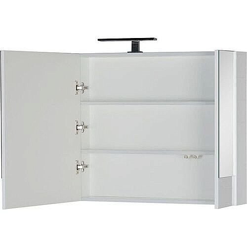 Зеркальный шкаф Aquanet Нота 100 белый купить в интернет-магазине сантехники Sanbest