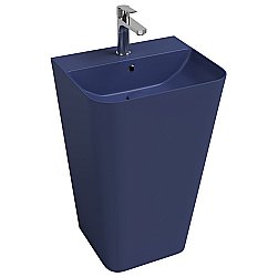 Раковина ISVEA Sott'Aqua 50 10SQ37001SV-2Z синий матовый купить в интернет-магазине Sanbest