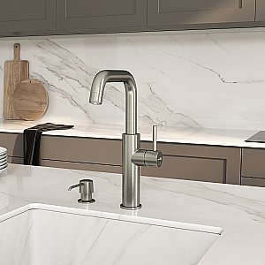 Смеситель для кухни WasserKraft A8527 никель купить в интернет-магазине сантехники Sanbest