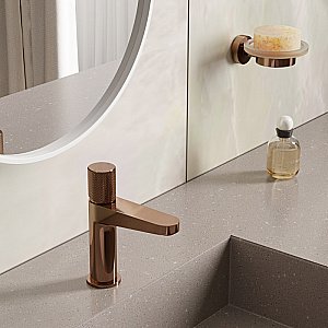 Смеситель для раковины WasserKRAFT Paar 8803 розовое золото купить в интернет-магазине сантехники Sanbest