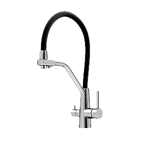 Смеситель для кухни Sancos Nolia SC12003SS нержавеющая сталь купить в интернет-магазине сантехники Sanbest