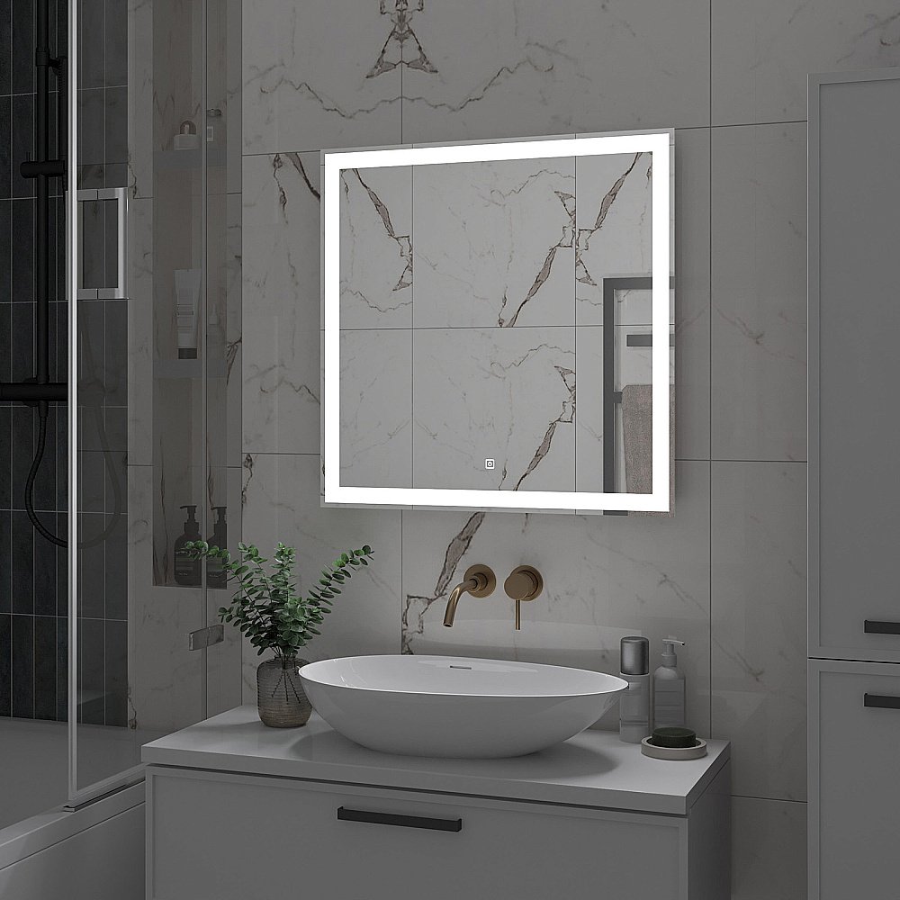 Зеркало Misty Сириус 70 СИР-02-70_70-14 в ванную от интернет-магазине сантехники Sanbest