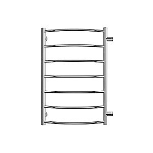 Полотенцесушитель водяной Terminus Классик П7 400x796 с боковым подключением 600 купить в интернет-магазине сантехники Sanbest