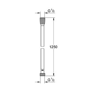 Душевой шланг Grohe 28362DC0 купить в интернет-магазине сантехники Sanbest