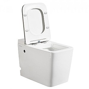 Унитаз ABBER Rechteck AC1212P импульсный смыв, с крышкой микролифт купить в интернет-магазине Sanbest