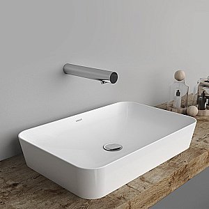 Раковина Creavit Ultra 80 UL080-0000 белая купить в интернет-магазине Sanbest