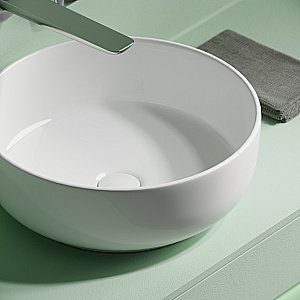 Раковина Ceramica Nova Taycan CN12003 белая купить в интернет-магазине Sanbest