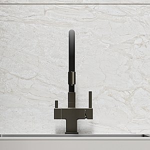 Смеситель для кухни Sancos Arno SC4005GG вороненая сталь купить в интернет-магазине сантехники Sanbest