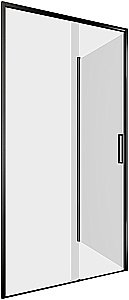 Душевой уголок Aquanet Pleasure Evo 346123 100x100 стекло прозрачное/профиль черный купить в интернет-магазине Sanbest