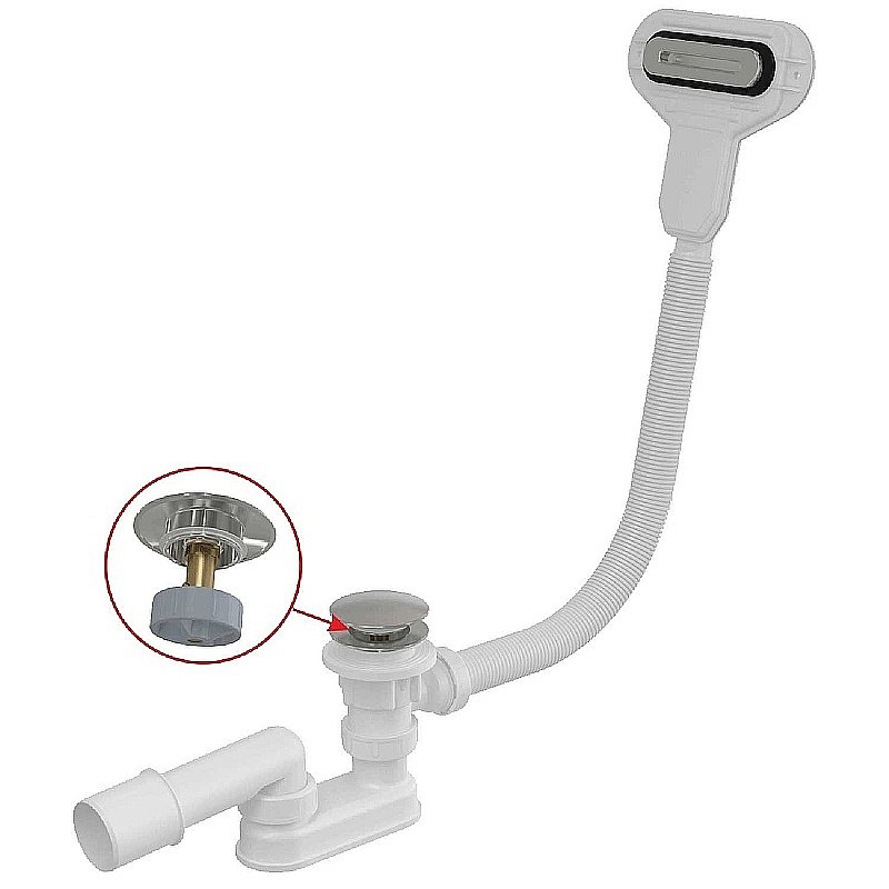 Ванна акриловая Радомир Вальс 180х80 комплект хром слив-перелив вальс купить в интернет-магазине Sanbest