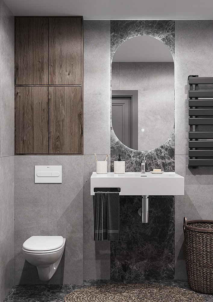 Раковина Акватон Квадро Про 80 1A734331QA01R белая купить в интернет-магазине Sanbest