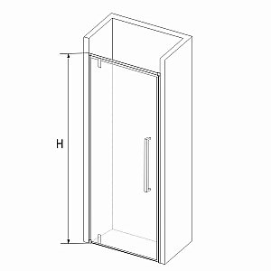 Душевая дверь RGW Stilvoll SV-02B 90 купить в интернет-магазине Sanbest