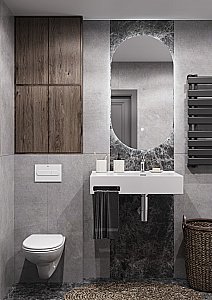 Раковина Акватон Квадро Про 80 1A734331QA01R белая купить в интернет-магазине Sanbest