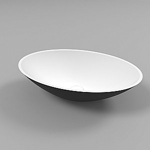 Раковина накладная WhiteCross Aquamarine 56 0715.056035.20100 черная матовая, белая матовая купить в интернет-магазине Sanbest