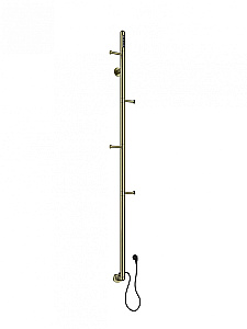 Полотенцесушитель Wonzon & Woghand KASSEL WW-AL616-BG брашированное золото купить в интернет-магазине сантехники Sanbest