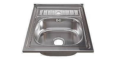 Мойка кухонная MIXLINE ML 527974 хром купить в интернет-магазине сантехники Sanbest