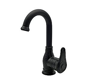 Смеситель для раковины Milacio Vitoria MC.506.BL черный купить в интернет-магазине сантехники Sanbest