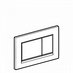 Кнопка для инсталляции Geberit Sigma 30 115.883.JT.1 купить в интернет-магазине сантехники Sanbest