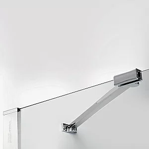 Душевой уголок WasserKRAFT Aller 10H07 120x90 профиль хром/ декор черный матовый купить в интернет-магазине Sanbest