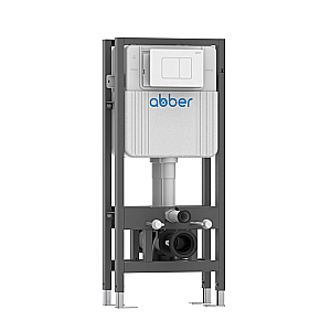 Инсталляция для унитаза ABBER AC0106 двойная купить в интернет-магазине сантехники Sanbest