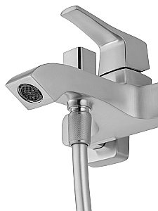 Смеситель для ванны с душем WONZON & WOGHAND FLEX WW-88037072-BN никель брашированный купить в интернет-магазине сантехники Sanbest